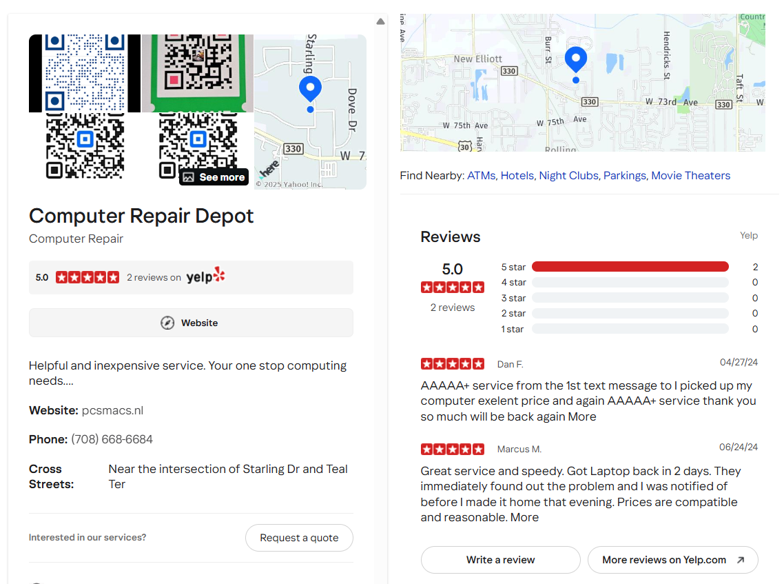 Yelp Reviews